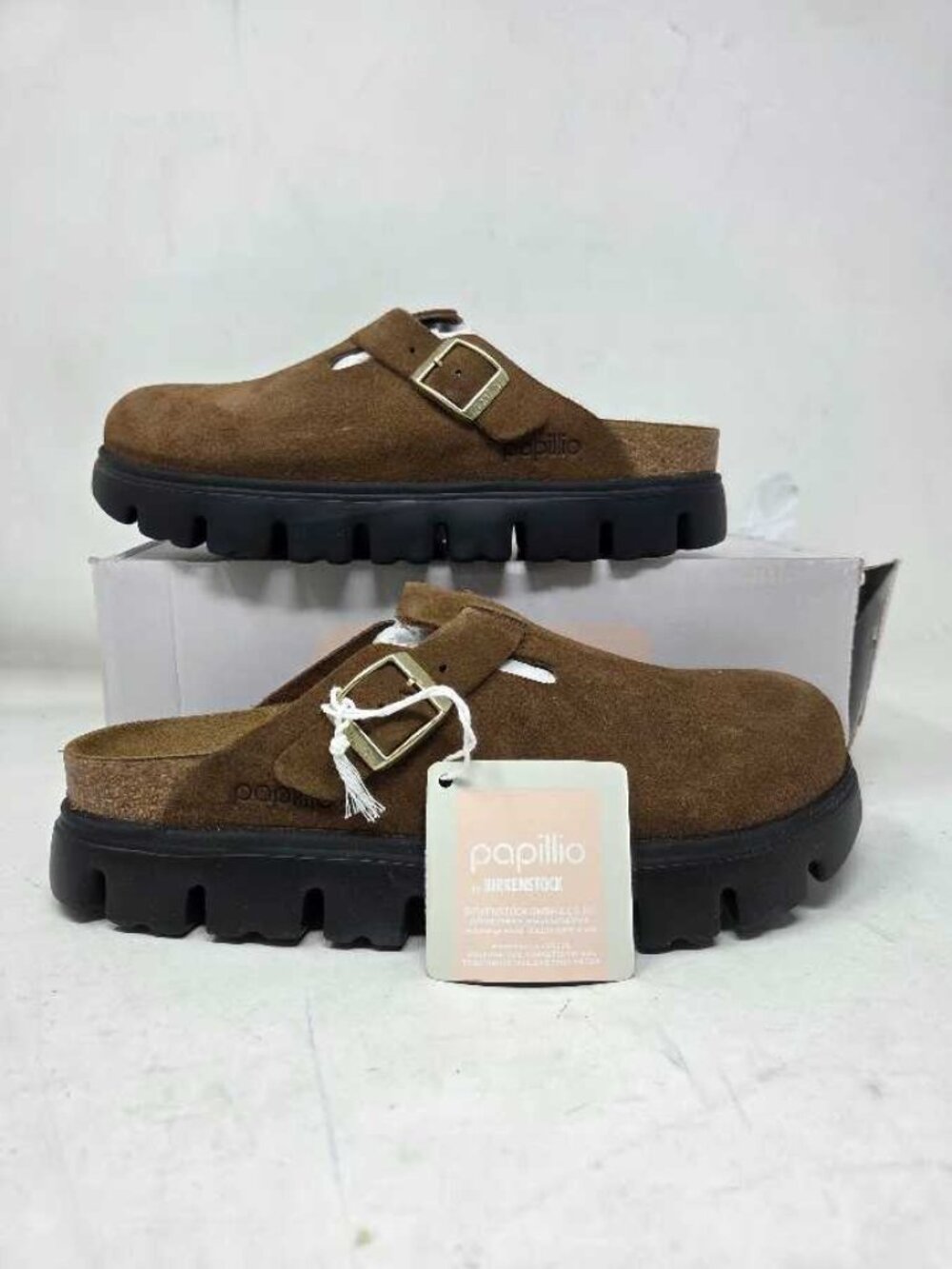 40 (US 9) Papillio x Birkenstock (from Anthropologie) Boston Chunky clogs shoes